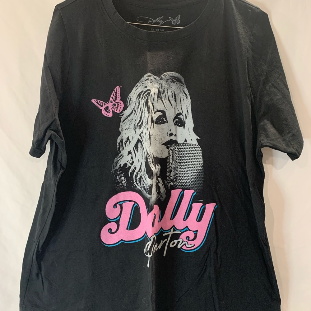 Dollcake Black Top with White Logo